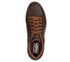 Pantofi sport, barbati, SKECHERS CAVELL-SPARKMAN 210944-CHOC maro, piele ecologica